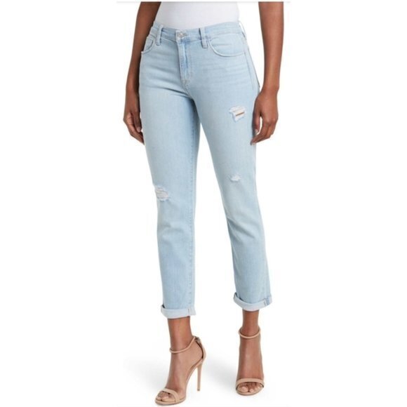 NEW HUDSON JEANS‎ Natalie Mid-Rise Boyfriend Jeans in INES - Picture 1 of 5